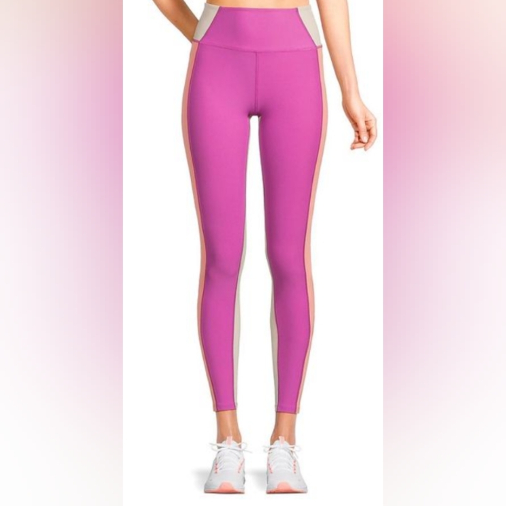 NWT Sage Collective Purple Orchid Combo leggings, XS